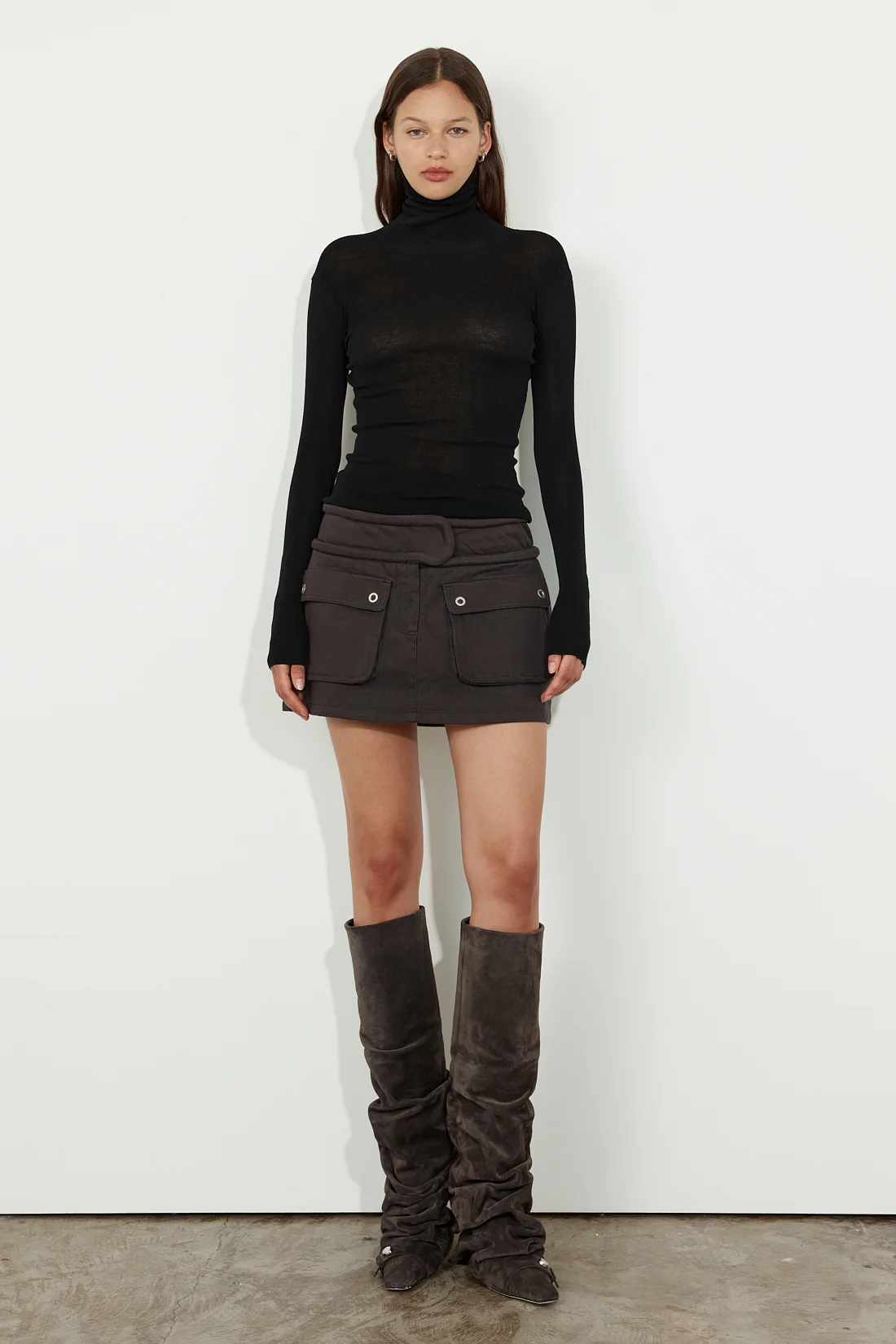 Colour Collection: Turtleneck Top